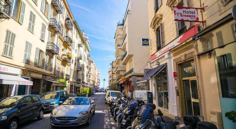 Meyerbeer Beach Nizza Esterno foto